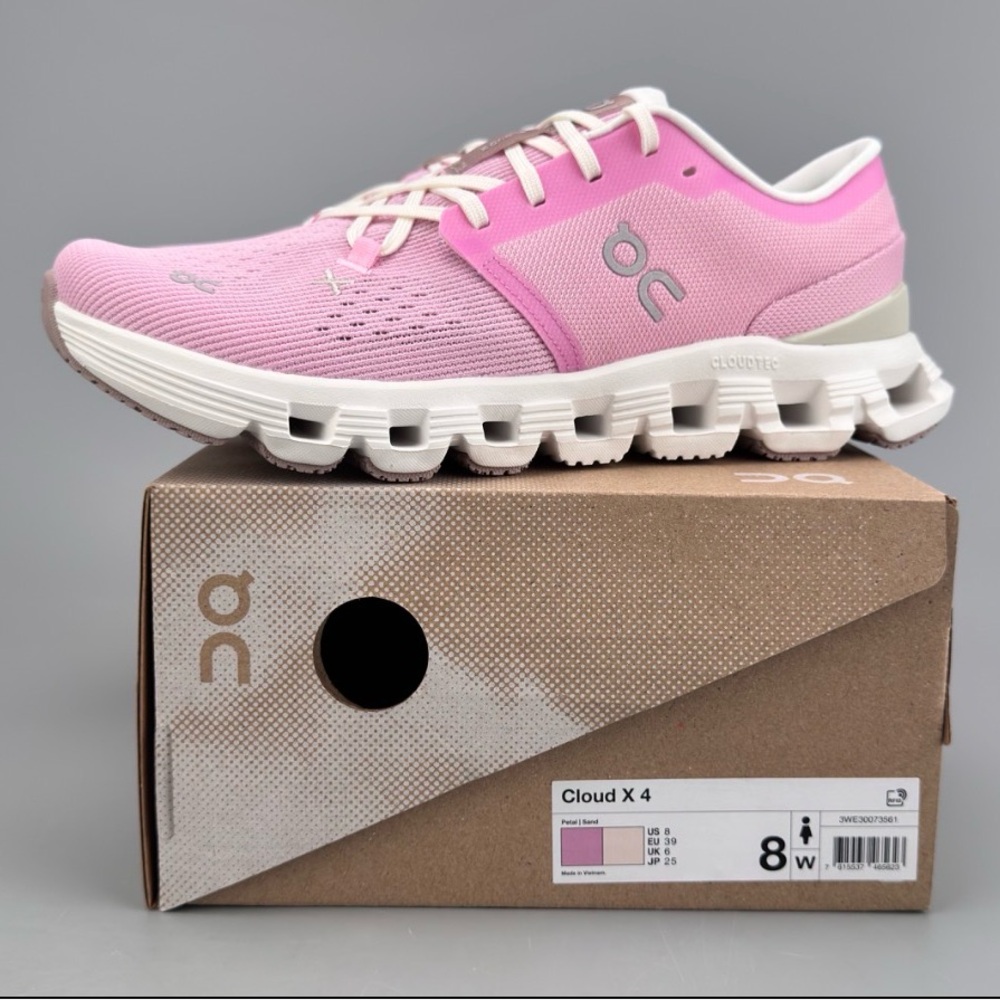 On Running Cloud X 4 Pink Women's Trainers